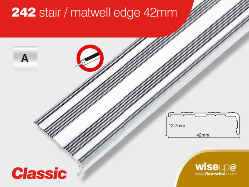 242 - Stair/Matwell Edge 42mm