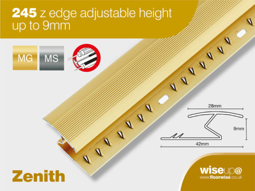 245 - Z Edge - Adjustable Height up to 9mm