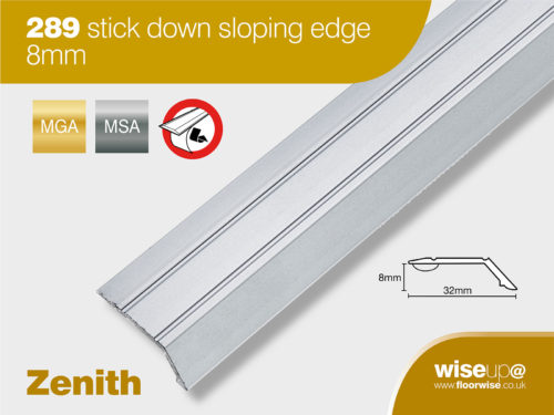 289 - Stick Down Sloping Edge 8mm
