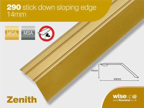 290 - Stick Down Sloping Edge 14mm