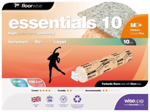 Floorwise Essentials 10 Underlay - 10mm