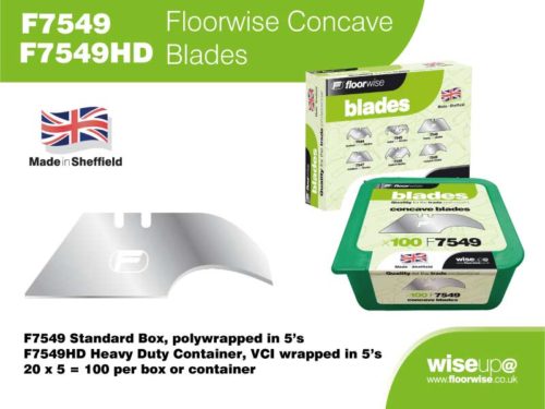 F7549 - Floorwise Concave Blades